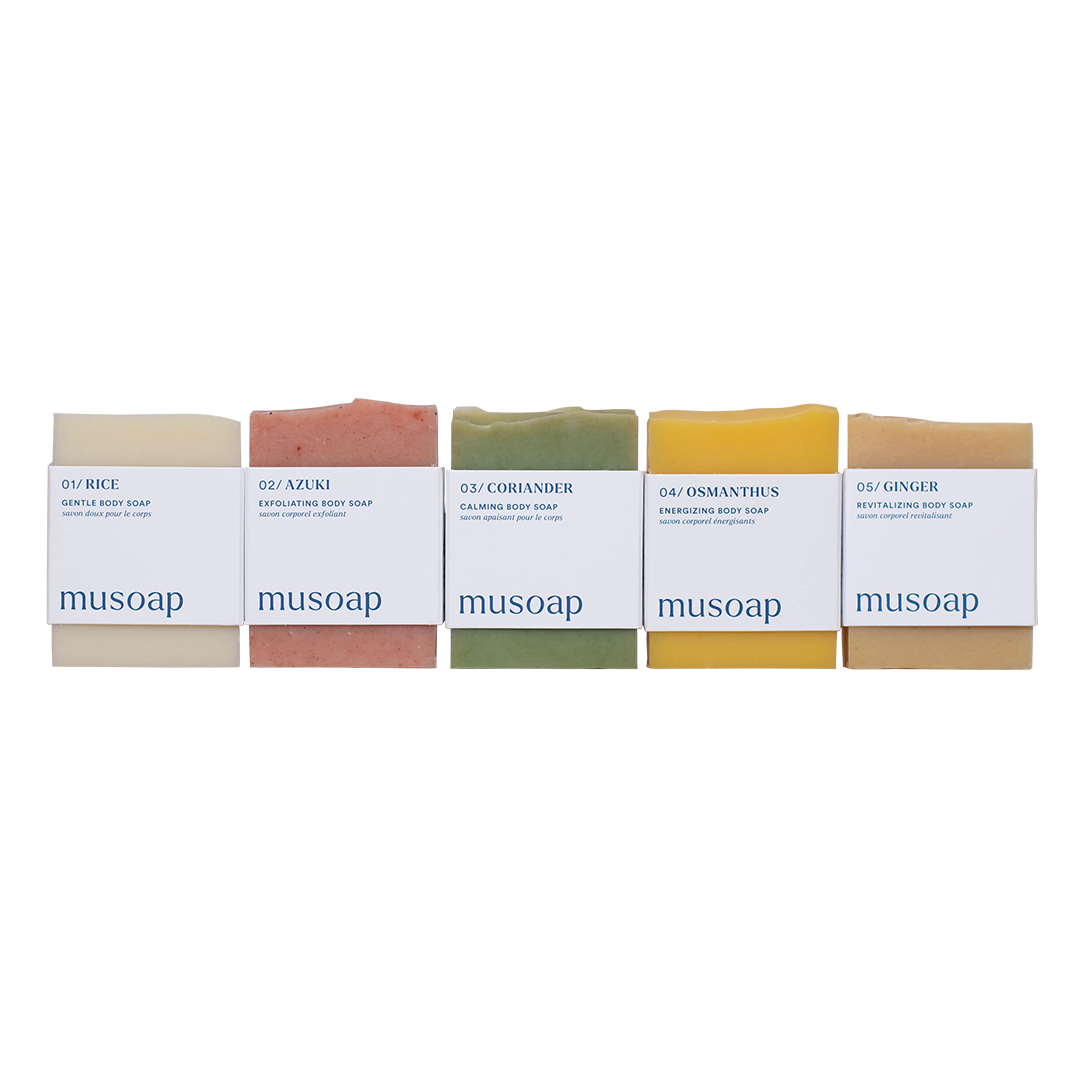 Soap Discovery Set with 5 mini bar soaps