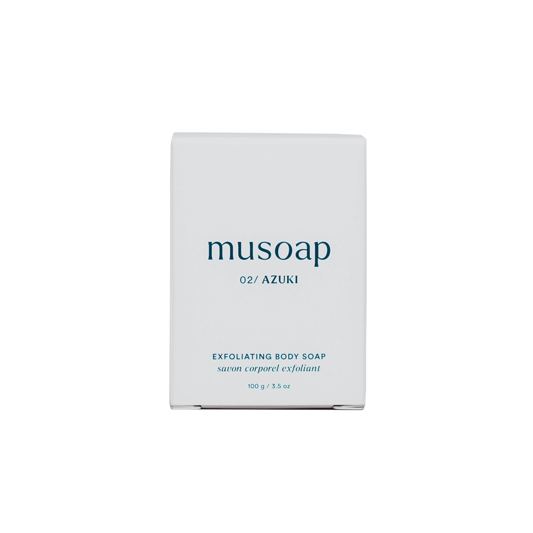 02/ AZUKI Exfoliating Body Bar Soap
